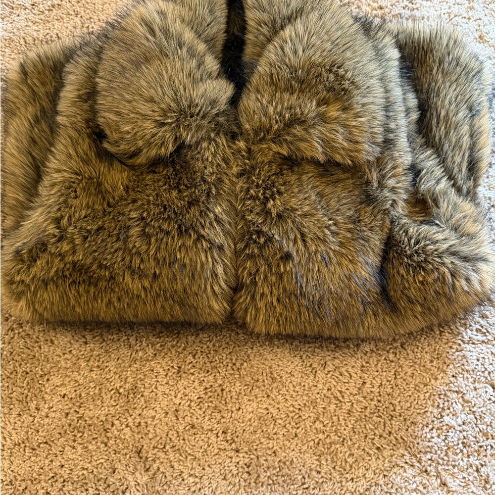 Plush Faux Fur vest